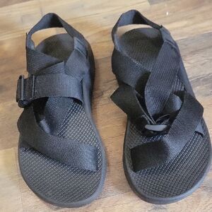 Chaco Men's Black Adjustable Sandals